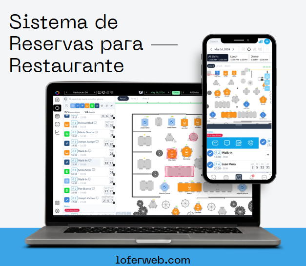 sistema de reservas para restaurante