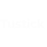 logo tustick blanco