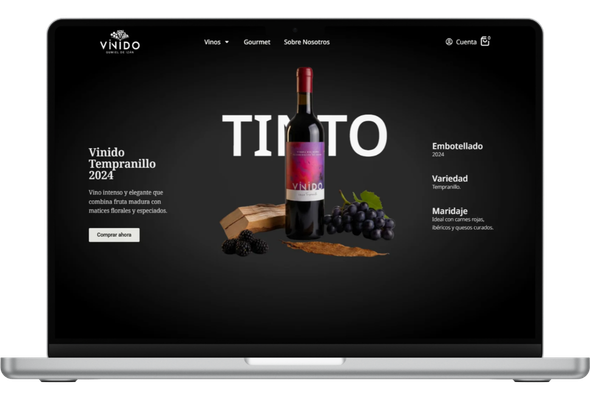 Ecommerce Vinido pc