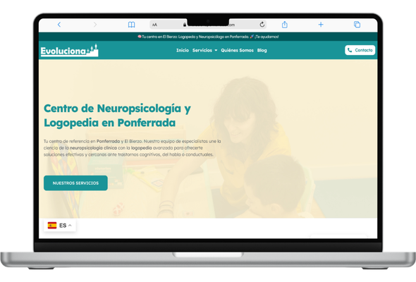 Web ordenador Evoluciona Ponferrada