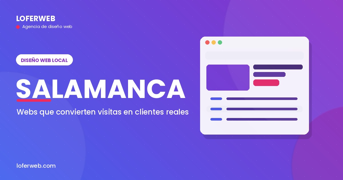 Diseño web en Salamanca para hostelería, academias y comercio universitario – Loferweb