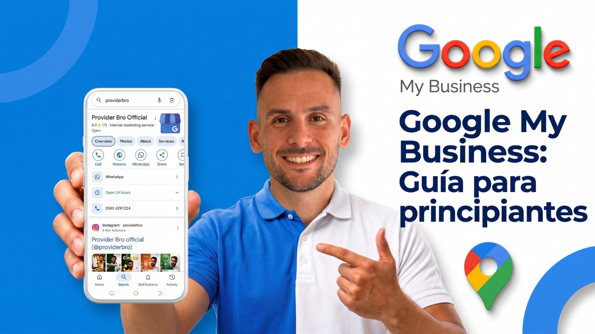 Panel de gestión del Perfil de Empresa de Google desde la Búsqueda