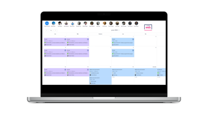 calendario sistema de reservas loferweb