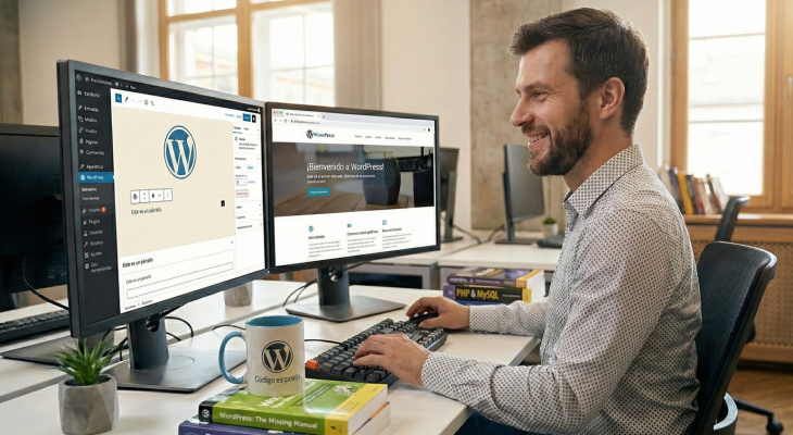 portada mantenimiento web wordpress