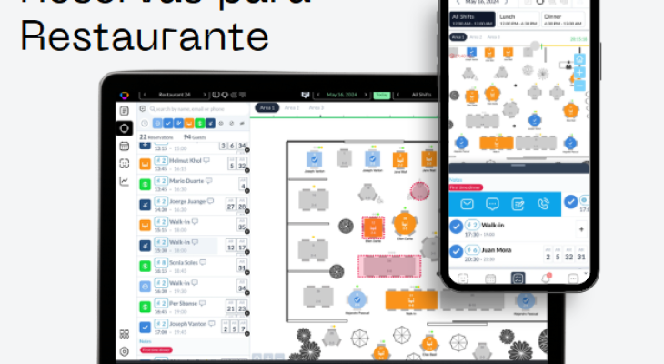 sistema de reservas para restaurante